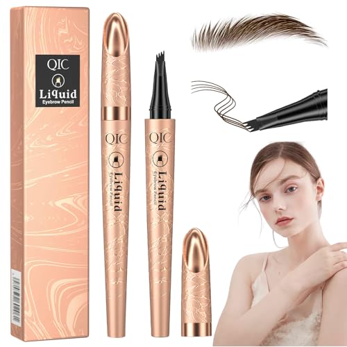 Crayon Sourcil Waterproof, 3D Crayon Microblading sourcil Longue Tenue Avec