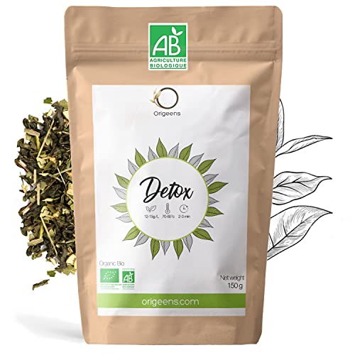 ORIGEENS THE DETOX BIO 150g | Thé minceur base de