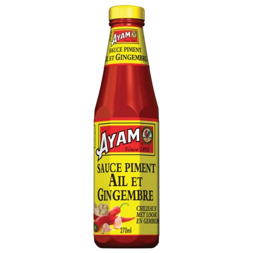 AYAM Sauce Piment Ail et Gingembre | Épicée | 99%