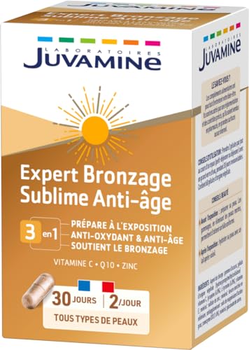 JUVAMINE - Expert Bronzage Sublime - Antioxydant et Anti-âge -