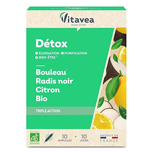 VITAVEA BIEN-ETRE - Detox Triple Actions - Complément Alimentaire Détox