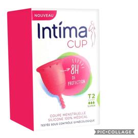 Intima cup taille 2 flux abondant hygiène intime